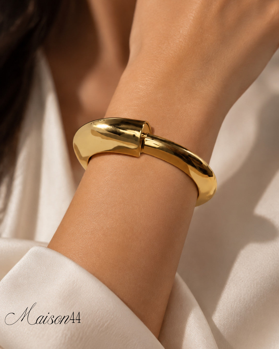 Gold Chunky Bangle