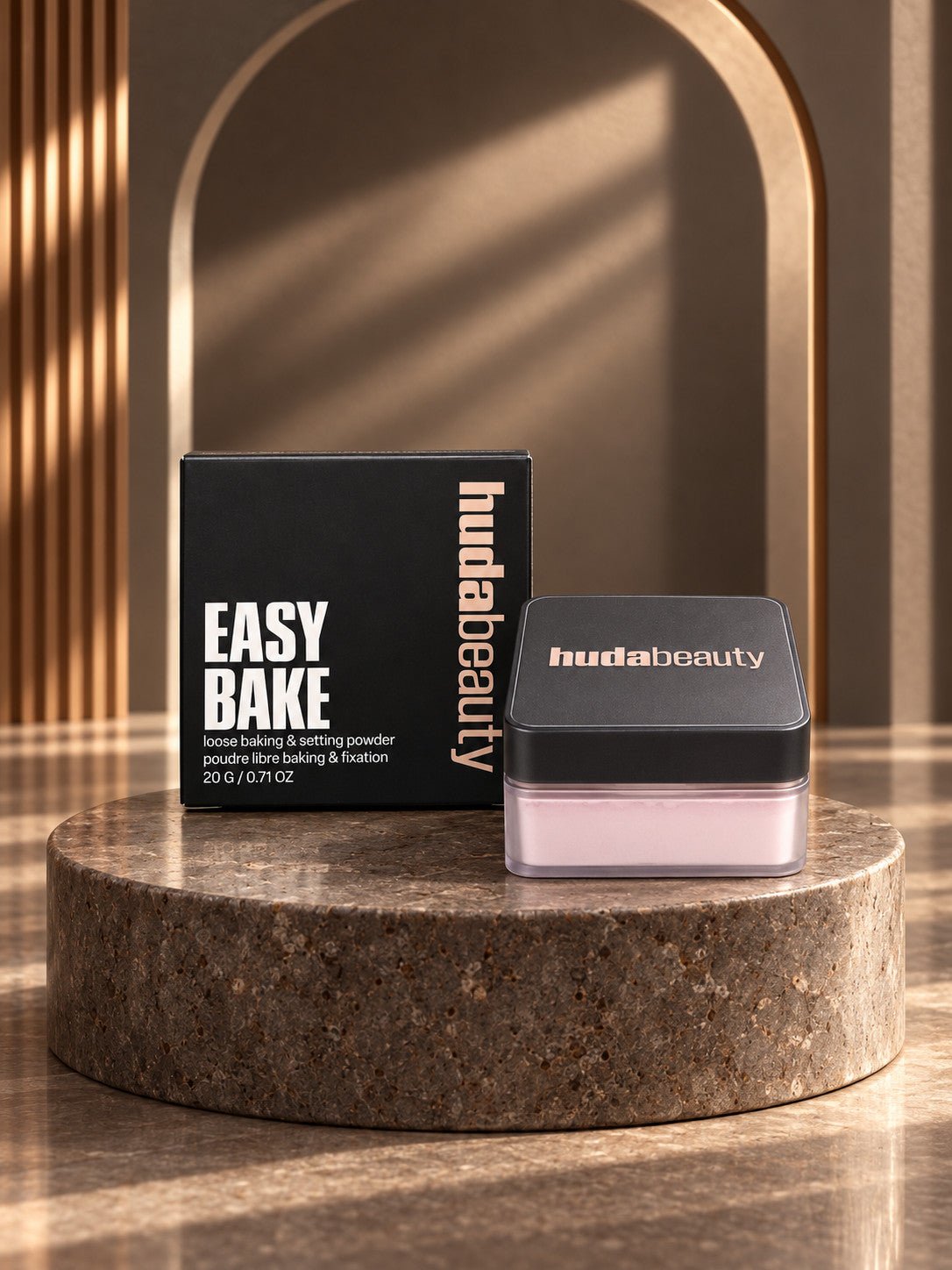 Huda Beauty Loose Powder - Cherry Blossom Cake