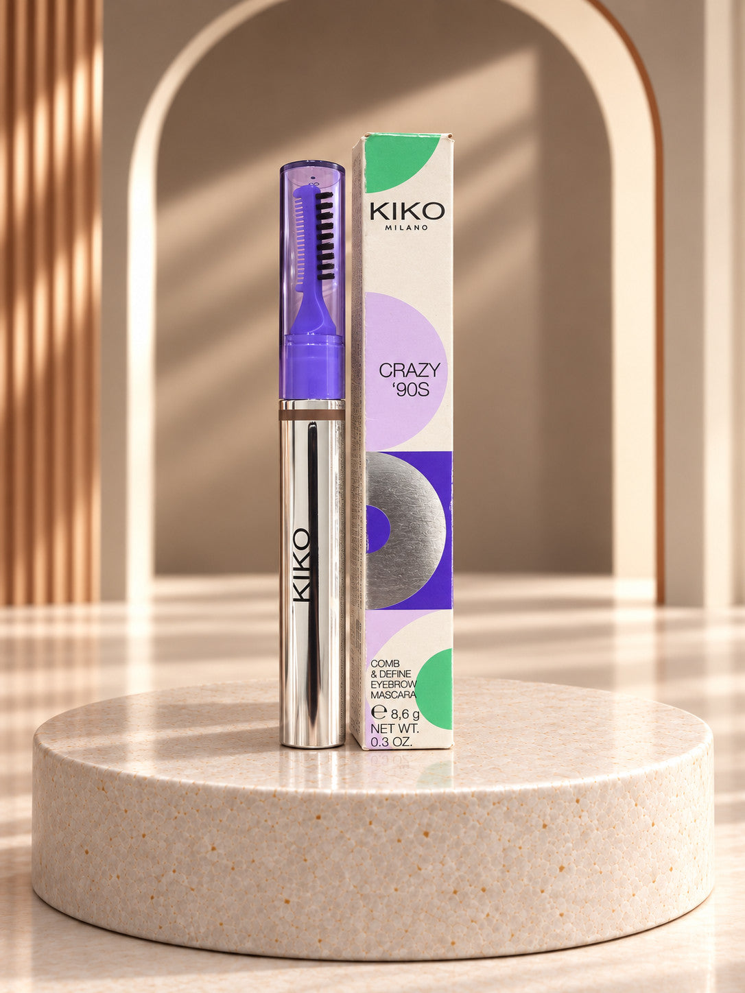KIKO Crazy '90s Comb & Define Eyebrow Mascara