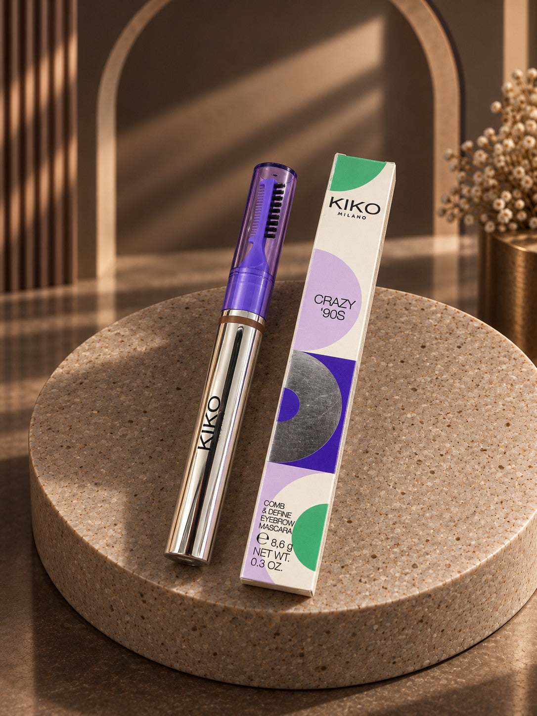KIKO Crazy '90s Comb &amp; Define Eyebrow Mascara