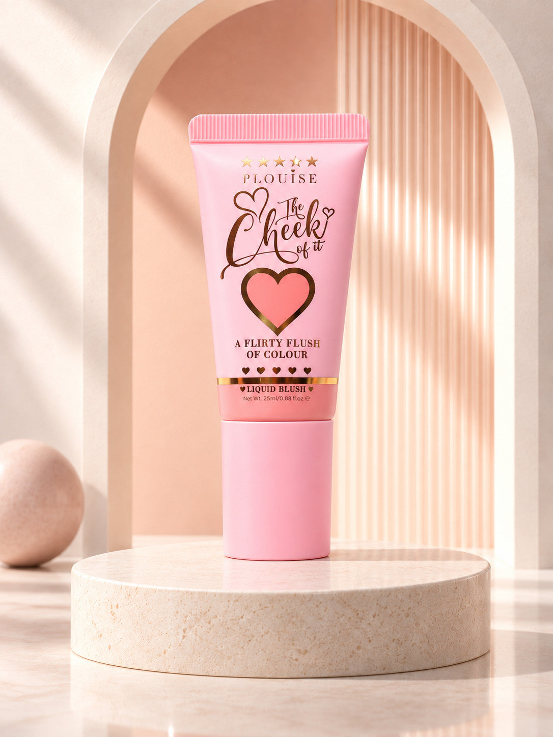 P.Louise The Cheek of It Liquid Blush - Legally Pink