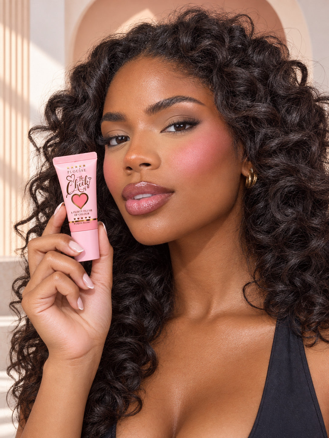 P.Louise The Cheek of It Liquid Blush - Legally Pink