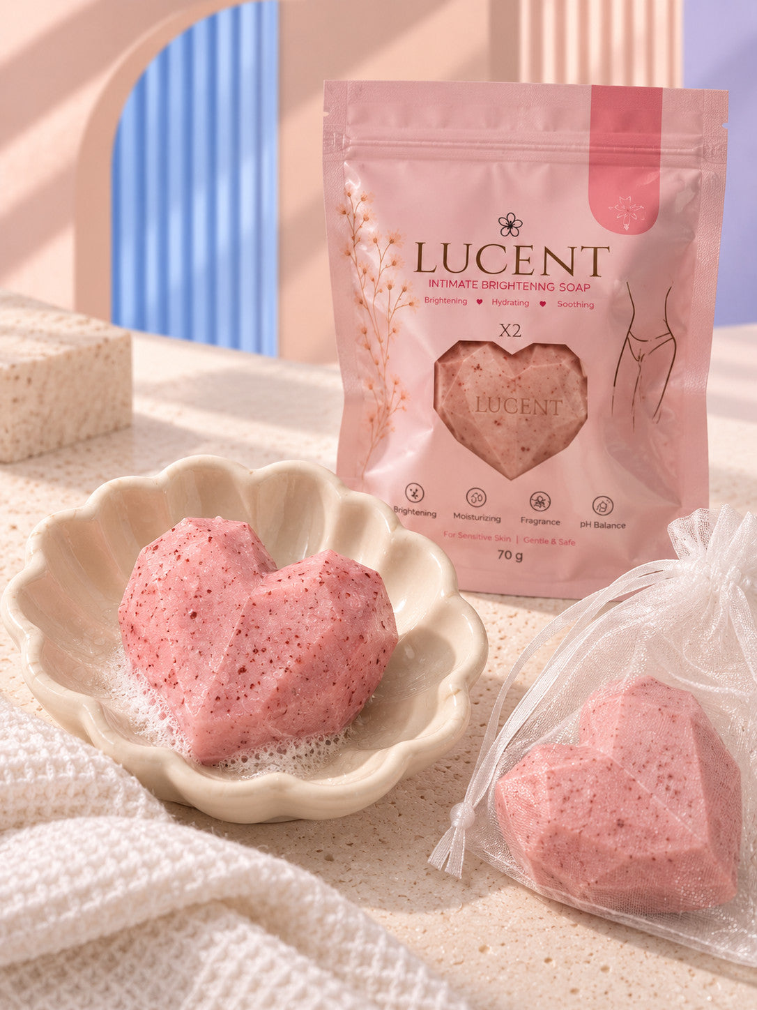 Heart Body Soap