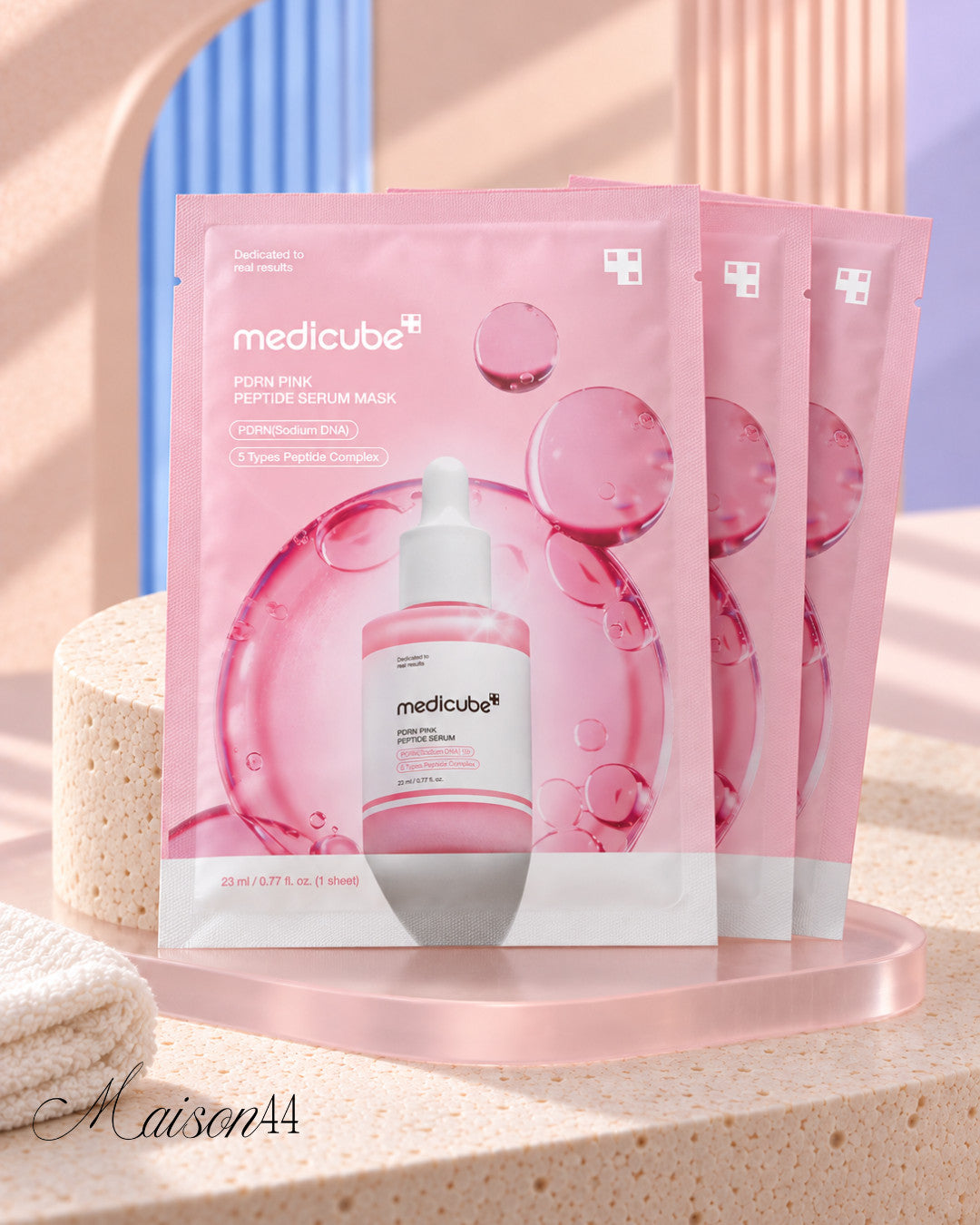 Medicube PDRN Pink Peptide Serum Mask